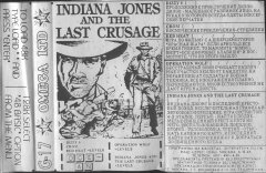 Indiana Jones And The Last Crusade - кассеты с играми для ZX Spectrum