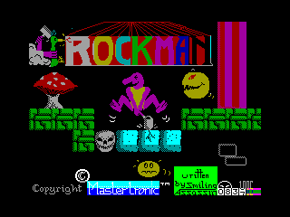 Rockman — ZX SPECTRUM GAME ИГРА
