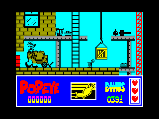 Popeye 2 — ZX SPECTRUM GAME ИГРА