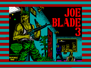 Joe Blade III — ZX SPECTRUM GAME ИГРА