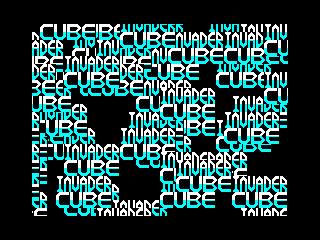 Invader Cube — ZX SPECTRUM GAME ИГРА