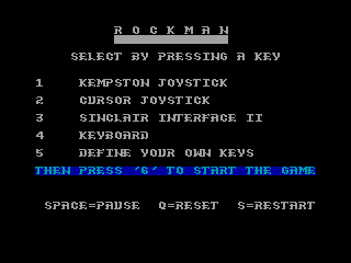 Rockman — ZX SPECTRUM GAME ИГРА