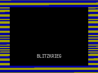 Blitzkrieg — ZX SPECTRUM GAME ИГРА
