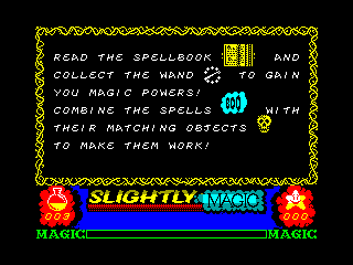 Slightly Magic — ZX SPECTRUM GAME ИГРА