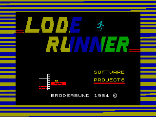 LODE RUNNER 2 — ZX SPECTRUM GAME ИГРА