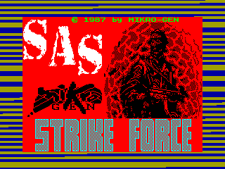 Strike Force SAS — ZX SPECTRUM GAME ИГРА