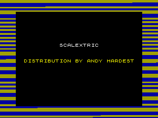 Scalextric — ZX SPECTRUM GAME ИГРА