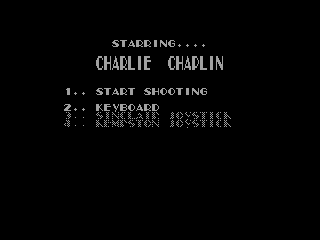 Starring Charlie Chaplin — ZX SPECTRUM GAME ИГРА