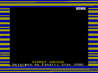 Street Soccer — ZX SPECTRUM GAME ИГРА