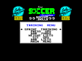 Soccer Skills — ZX SPECTRUM GAME ИГРА