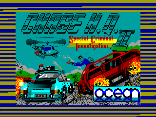 Chase H.Q. II: Special Criminal Investigation — ZX SPECTRUM GAME ИГРА