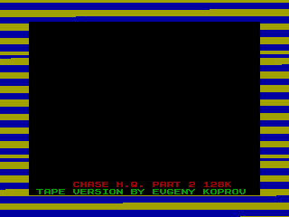 Chase H.Q. II: Special Criminal Investigation — ZX SPECTRUM GAME ИГРА