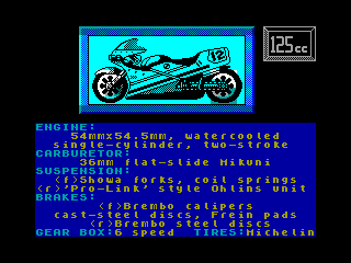 Cycles, The — ZX SPECTRUM GAME ИГРА