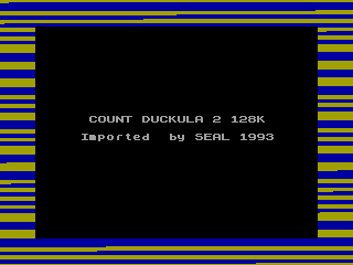 Count Duckula 2 — ZX SPECTRUM GAME ИГРА