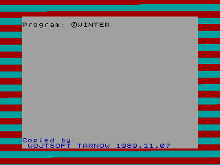 Winter Olympiad '88 — ZX SPECTRUM GAME ИГРА