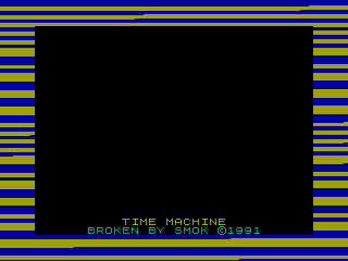 TIME MACHINE — ZX SPECTRUM GAME ИГРА