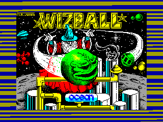 Wizball — ZX SPECTRUM GAME ИГРА
