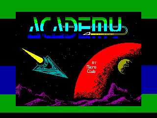 Academy — ZX SPECTRUM GAME ИГРА