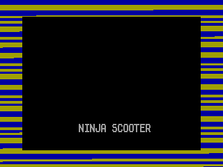Ninja Scooter Simulator — ZX SPECTRUM GAME ИГРА