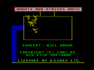 Bounty Bob Strikes Back — ZX SPECTRUM GAME ИГРА