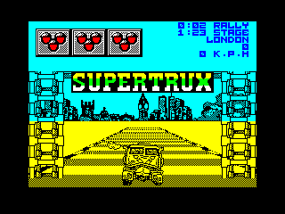 Super Trux — ZX SPECTRUM GAME ИГРА