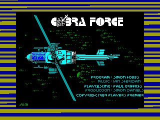 Cobra Force — ZX SPECTRUM GAME ИГРА