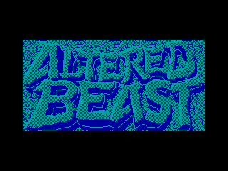 Altered Beast — ZX SPECTRUM GAME ИГРА