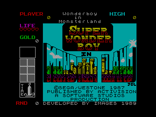 Super Wonder Boy — ZX SPECTRUM GAME ИГРА