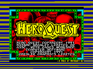 Hero Quest — ZX SPECTRUM GAME ИГРА