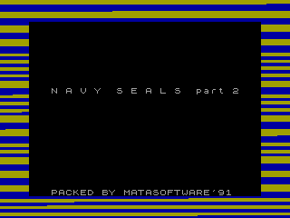 Navy SEALs — ZX SPECTRUM GAME ИГРА