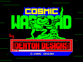 Cosmic Wartoad — ZX SPECTRUM GAME ИГРА