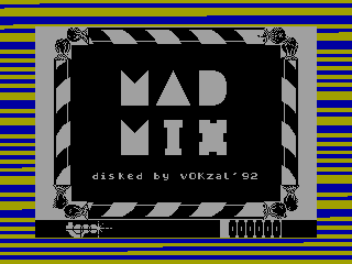 MAD MIX — ZX SPECTRUM GAME ИГРА
