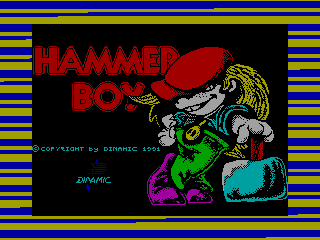 Hammer Boy — ZX SPECTRUM GAME ИГРА