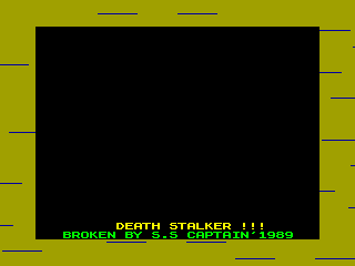 Death Stalker — ZX SPECTRUM GAME ИГРА