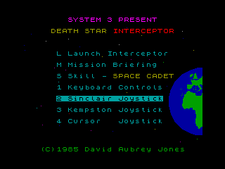 Death Star Interceptor — ZX SPECTRUM GAME ИГРА