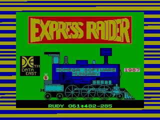 Express Raider — ZX SPECTRUM GAME ИГРА