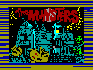 Munsters, The — ZX SPECTRUM GAME ИГРА