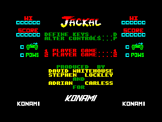 Jackal — ZX SPECTRUM GAME ИГРА