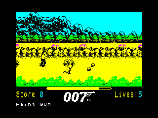 Living Daylights - The Computer Game, The — ZX SPECTRUM GAME ИГРА