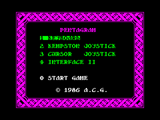 Pentagram — ZX SPECTRUM GAME ИГРА