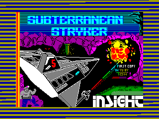 Subterranean Stryker — ZX SPECTRUM GAME ИГРА