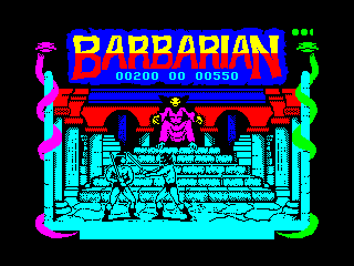 Barbarian — ZX SPECTRUM GAME ИГРА