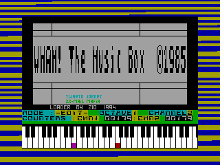 Wham! The Music Box — ZX SPECTRUM GAME ИГРА