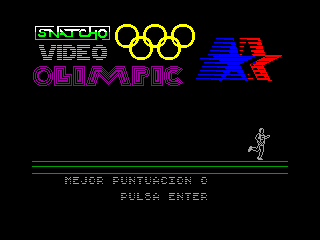 Video Olimpic — ZX SPECTRUM GAME ИГРА