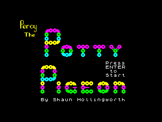 Percy the Potty Pigeon — ZX SPECTRUM GAME ИГРА