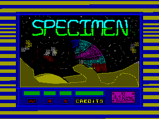 Specimen — ZX SPECTRUM GAME ИГРА