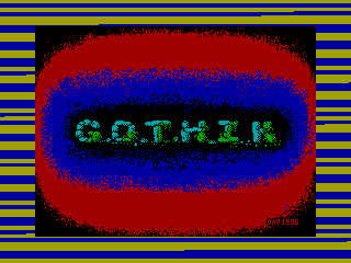 Gothik — ZX SPECTRUM GAME ИГРА