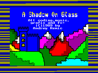 Shadow on Glass, A — ZX SPECTRUM GAME ИГРА