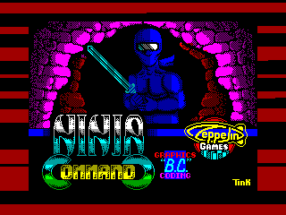 Ninja Commando — ZX SPECTRUM GAME ИГРА