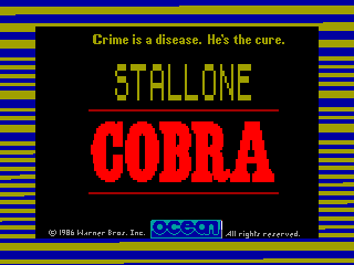 COBRA — ZX SPECTRUM GAME ИГРА